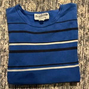 Pendleton Blue Striped Shirt